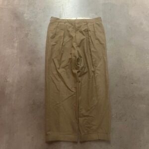 Vintage 90s made in Italy wool‎ cashmere blend pleated pants